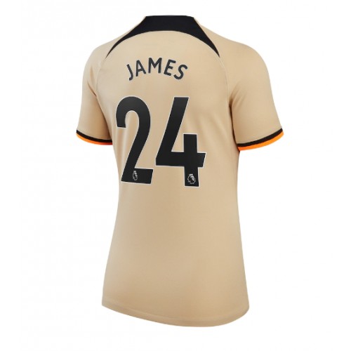 Chelsea Reece James #24 Tredjedrakt Kvinner 2022-23 Kortermet Chelsea Reece James #24 Tredjedrakt Kvinner 2022-23 Kortermet